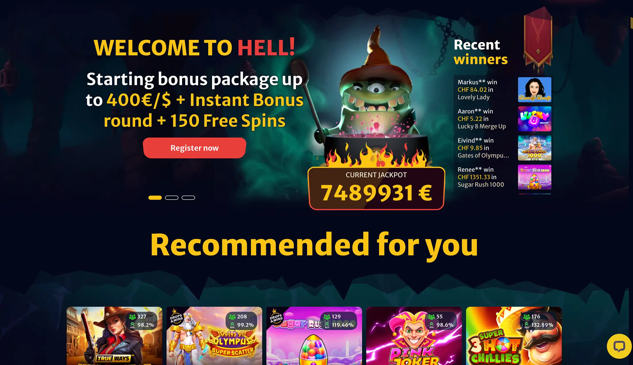 Startbonuspakete Startbonuspakete