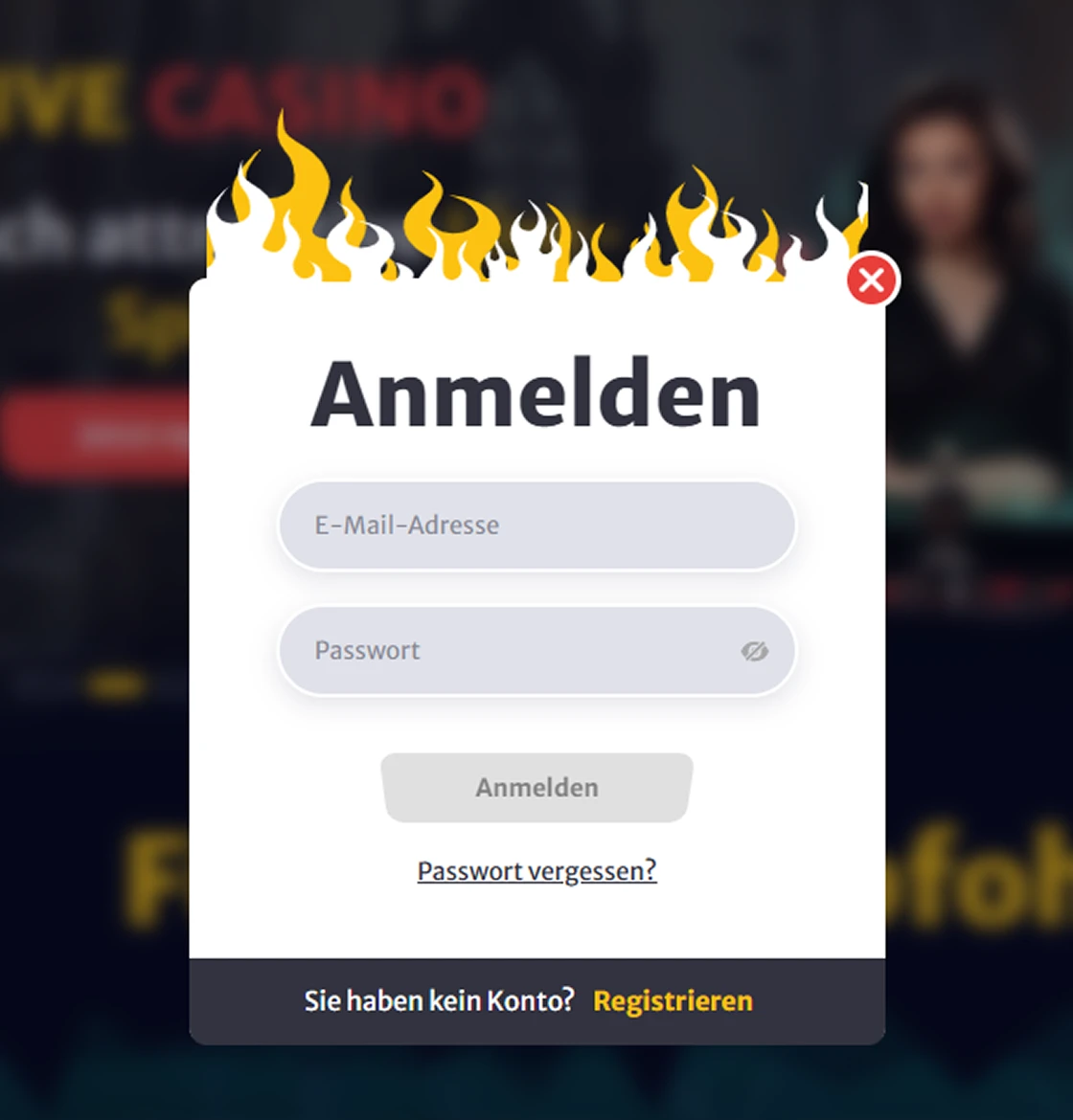 Login-Formular Login-Formular