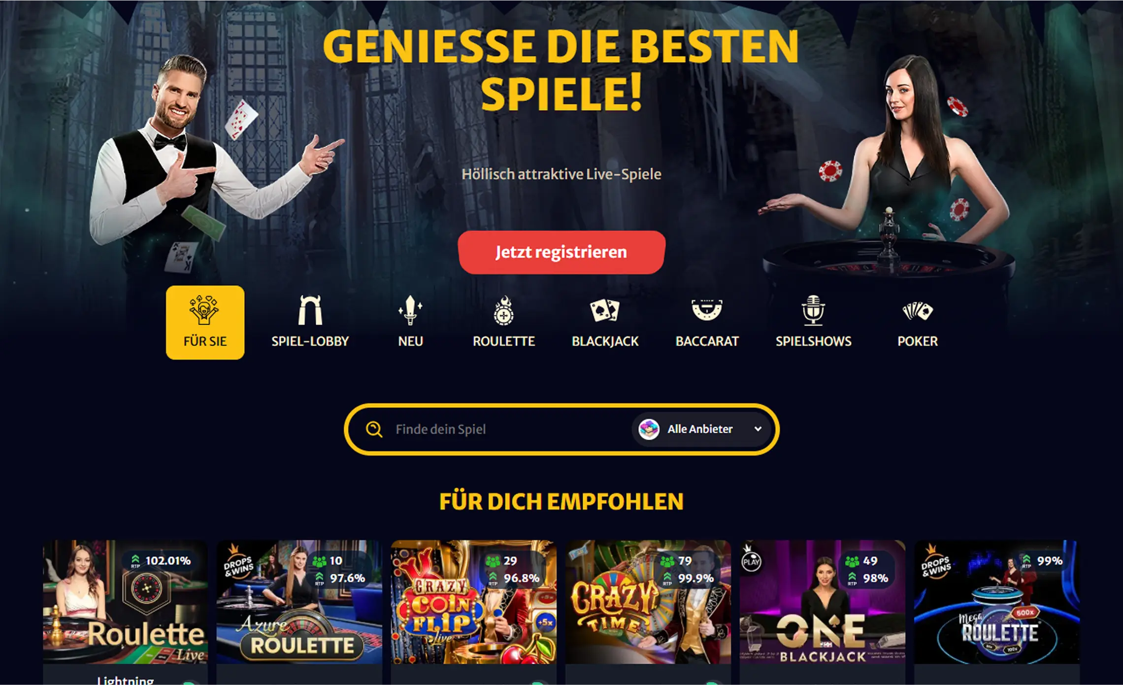 HellSpin Tischspiele HellSpin Tischspiele